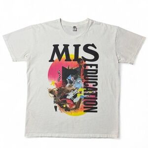 Vintage The Miseducation of Lauryn Hill Hiphop Music Album T-shirt XL 24x30